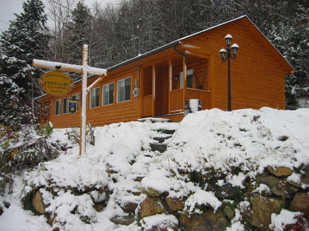 Cottages Du Lac Orford, Cottage A, Cote Raquettes Cottage B, Cote Skis Эстман Экстерьер фото